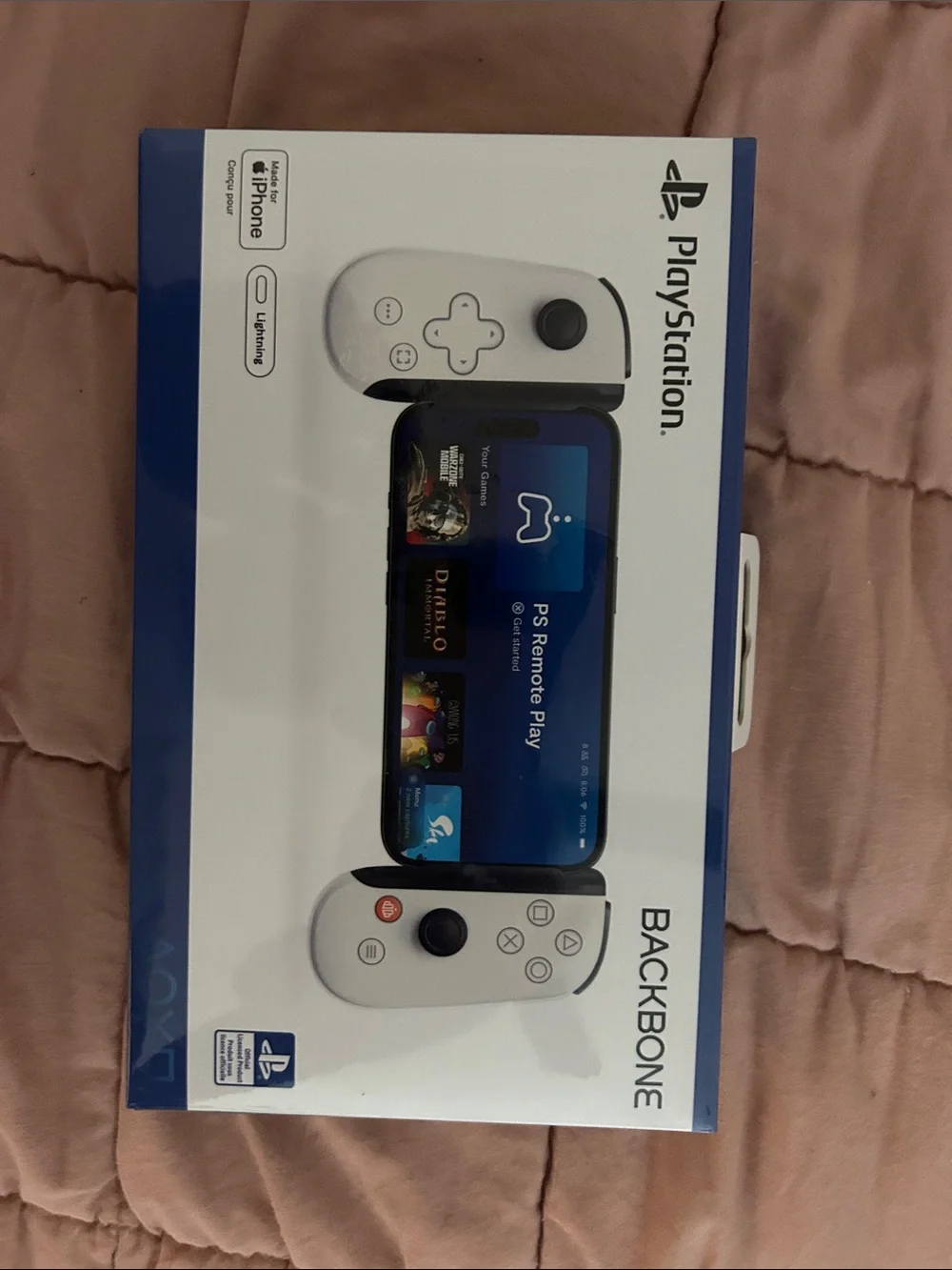 Sony PlayStation Backbone Mobile Controller – White